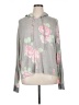 Just Be... Floral Gray Pullover Sweater Size XL - photo 1