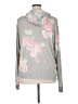 Just Be... Floral Gray Pullover Sweater Size XL - photo 2