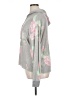 Just Be... Floral Gray Pullover Sweater Size XL - photo 5