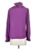 Halogen 100% Polyester Purple Long Sleeve Blouse Size S (petite) - photo 2