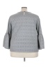 Ashley Stewart Gray 3/4 Sleeve Blouse Size 22 - photo 2