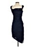 Milly 100% Silk Blue Cocktail Dress Size 4 - photo 2