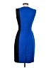 The Limited Color Block Blue Cocktail Dress Size 4 - photo 2