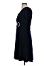 R&M Richards Solid Blue Casual Dress Size 4 (petite) - photo 5