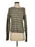 Susina Metallic Green Pullover Sweater Size XS - photo 1