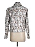 Alberto Makali 100% Polyester Floral Silver Blazer Size M - photo 2