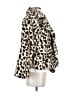 Hyfve 100% Polyester Animal Print Ivory Faux Fur Jacket Size S - photo 4