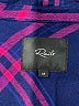 Rails 100% Rayon Plaid Purple Long Sleeve Button-Down Shirt Size M - photo 7