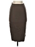 Express Solid Brown Formal Skirt Size 00 - photo 1