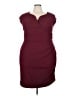 Miusol Burgundy Cocktail Dress Size 4X - photo 1