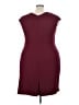 Miusol Burgundy Cocktail Dress Size 4X - photo 2