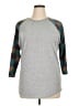 Lularoe Gray 3/4 Sleeve T-Shirt Size XL - photo 1