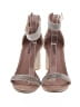 Jeffrey Campbell 100% Leather Gray Tan Sandals Size 8 - photo 2