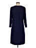Haani Solid Blue Casual Dress Size M - photo 2