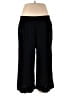 Anrabess Solid Black Casual Pants Size XXL - photo 1