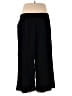 Anrabess Solid Black Casual Pants Size XXL - photo 2