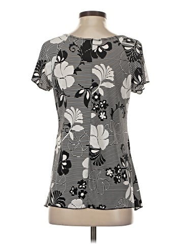Brittany Black Short Sleeve Top (view 2)