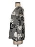 Brittany Black Gray Short Sleeve Top Size P (petite) - photo 5