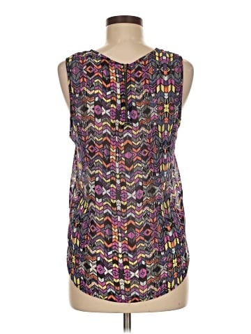 Blue Rain Sleeveless Blouse (view 2)