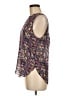 Blue Rain 100% Polyester Purple Sleeveless Blouse Size M - photo 5