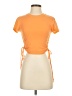 Lovers + Friends Orange Short Sleeve Top Size S - photo 1