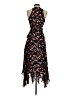 A.L.C. 100% Silk Floral Black Cocktail Dress Size 4 - photo 2