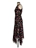 A.L.C. 100% Silk Floral Black Cocktail Dress Size 4 - photo 5