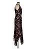 A.L.C. 100% Silk Floral Black Cocktail Dress Size 4 - photo 4