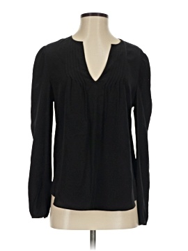Veronica Beard Long Sleeve Silk Top