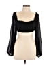 Forever 21 100% Polyester Black Tube Top Size L - photo 1