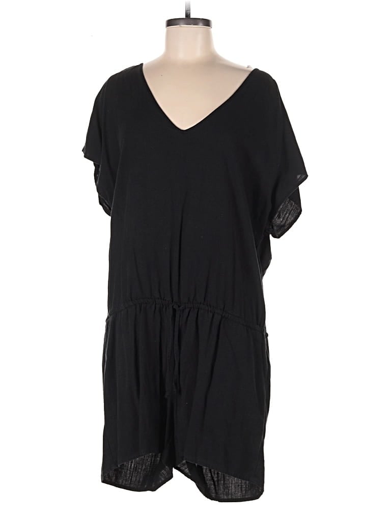 Pre-owned Jcrew Romper In Black