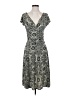 Unbranded Paisley Gray Casual Dress Size 00 (estimated) - photo 1