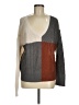 E&M Collection 100% Acrylic Color Block Gray Pullover Sweater Size M - photo 1