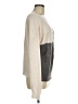 E&M Collection 100% Acrylic Color Block Gray Pullover Sweater Size M - photo 4