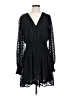 Heyson 100% Polyester Polka Dots Black Cocktail Dress Size S - photo 1