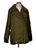 By Anthropologie 100% Polyester Green Coat Size S - photo 1