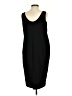Universal Standard 100% Polyester Solid Black Casual Dress Size 2 - 4 - photo 2