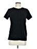 Active Basic Solid Black Short Sleeve T-Shirt Size M - photo 1