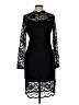 Stanzino 100% Polyester Black Cocktail Dress Size L - photo 1
