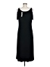MICHAEL Michael Kors Solid Black Casual Dress Size M - photo 2