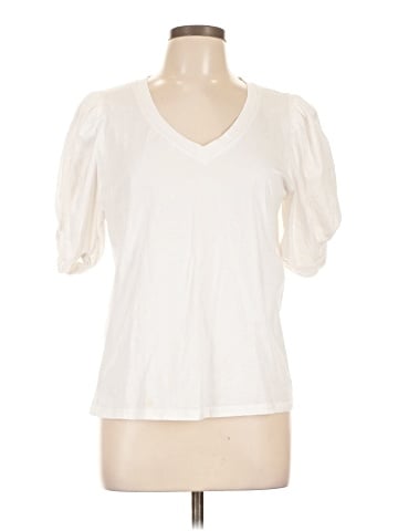 7 For All Mankind Short Sleeve Blouse (view 1)