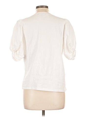 7 For All Mankind Short Sleeve Blouse (view 2)