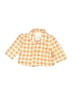 Janie and Jack Checkered-gingham Orange Jacket Size 12-18 mo - photo 1