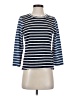 J.Crew Blue 3/4 Sleeve Top Size S - photo 1