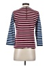 J.Crew Blue 3/4 Sleeve Top Size S - photo 2