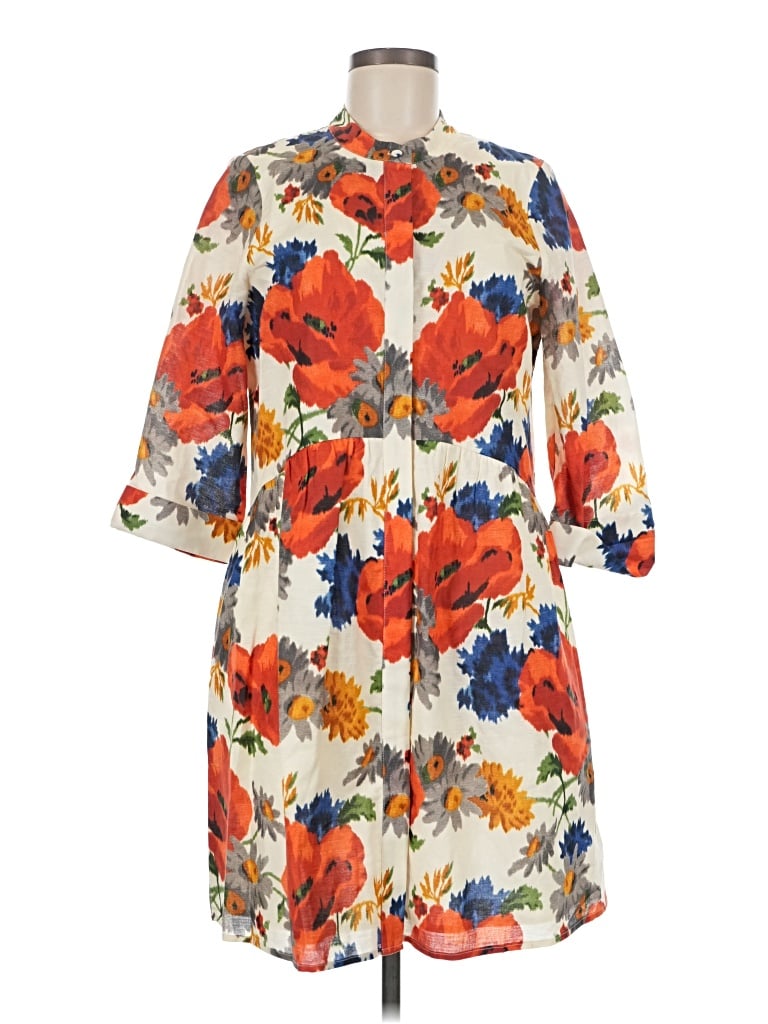 Pre-owned Tuckernuck Casual Dress In Orange