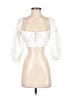 Zara White 3/4 Sleeve Blouse Size S - photo 1