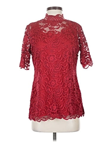 Isaac Mizrahi LIVE! Short Sleeve Blouse (view 1)