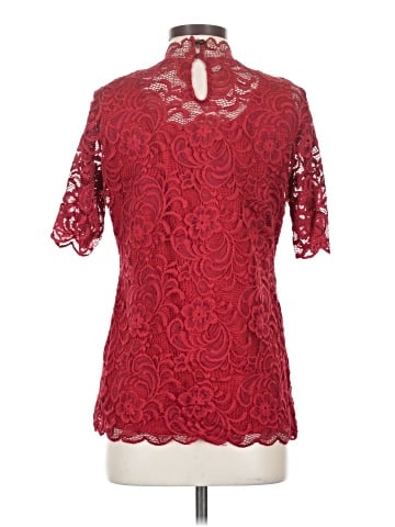 Isaac Mizrahi LIVE! Short Sleeve Blouse (view 2)