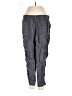 Caslon 100% Linen Solid Gray Casual Pants Size S (petite) - photo 1
